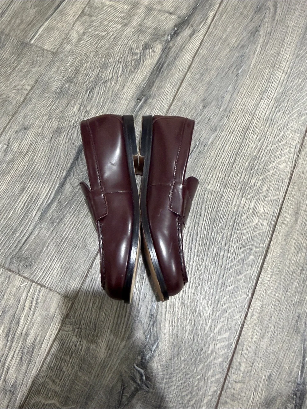 • Janie and Jack • Boys Slip On Loafers Leather Brown 1